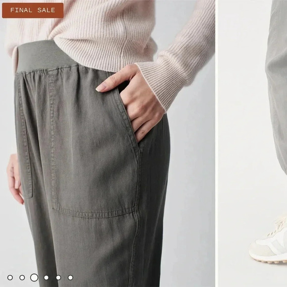 NWT!! Faherty - Arlie Jogger - Surplus Green - Size XS - Picture 3 of 11